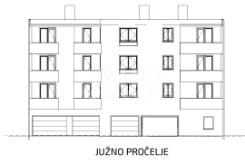 Pula, Kaštanjer, K2-S55B, stan, 2 sobe + dnevni, Pula, Wohnung