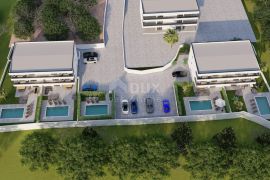 OTOK KRK, MALINSKA - vrhunski penthouse s bazenom u novogradnji, Malinska-Dubašnica, Wohnung