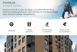 Apartman u izgradnji 52.55m2 sprat 1 Jahorina Poljice ApartHotel Pahulja, Pale, Wohnung