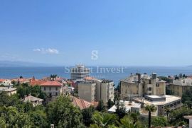 OPATIJA, prekrasan stan 3S+DB s velikom terasom i pogledom na more, Opatija, Daire