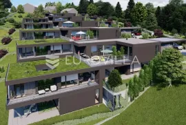 Zagreb, Bijenik, luksuzan dvoetažan četverosoban stan 222,65 m2 u novogradnji, Zagreb, Apartamento