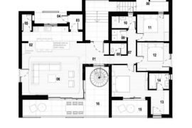 KASTAV, RUBEŠI- LUKSUZNI PENTHOUSE 167m2 s pogledom na more, Kastav, Wohnung