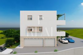 Slatine 100 m od mora stan 2S+DB 69,62m2+terasa 12,42, Split - Okolica, Appartement