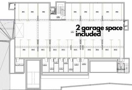 OPATIJA, CENTAR - luksuzni stan 144m2 s vlastitim bazenom u novogradnji iznad centra Opatije, garaža, pogled na more, Opatija, Appartement