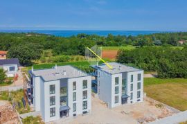 Umag okolica, novogradnja, stan u prizemlju sa vrtom, Umag, Appartment