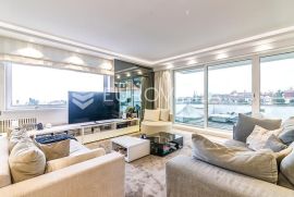 Zagreb, Šalata, luksuzan četverosoban penthouse NKP 253,03 m2 s vrtom, Zagreb, Διαμέρισμα