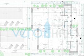 Grad Krk, šira okolica, građevinsko zemljište 828m2, građevinska dozvola, pogled na more, prodaja, Krk, Terreno