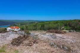 Labin, građevinsko zemljište pogled more, Labin, Tierra