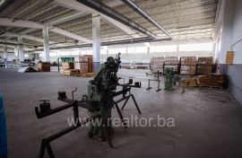 Factory for production of wooden solid panels, Cazin, Commercial property