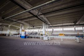 Factory for production of wooden solid panels, Cazin, Commercial property