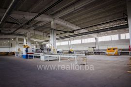 Factory for production of wooden solid panels, Cazin, Commercial property