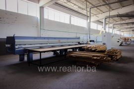 Factory for production of wooden solid panels, Cazin, Commercial property