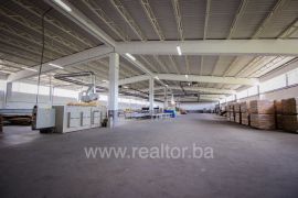 Factory for production of wooden solid panels, Cazin, Commercial property