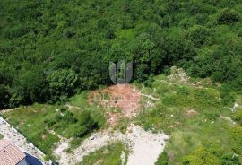 Labin, okolica, zemljište s građevinskom dozvolom, Labin, Land