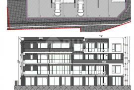 OPATIJA, CENTAR- stan 180.97m2 DB+4S s panoramskim pogledom na more- 2.KAT- STAN 202, Opatija, Daire