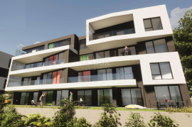 OPATIJA, CENTAR- stan 59,86m2 DB+2S s panoramskim pogledom na more- prizemlje + okućnica 73,1m2- APP 204, Opatija, Appartamento