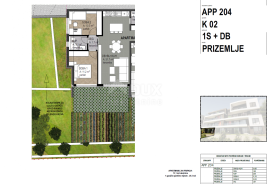 OPATIJA, CENTAR- stan 59,86m2 DB+2S s panoramskim pogledom na more- prizemlje + okućnica 73,1m2- APP 204, Opatija, Appartamento