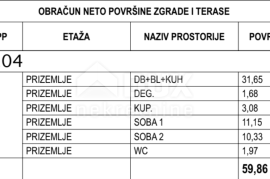 OPATIJA, CENTAR- stan 59,86m2 DB+2S s panoramskim pogledom na more- prizemlje + okućnica 73,1m2- APP 204, Opatija, Appartamento