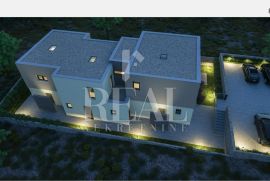 Vodice Dvoetažni stan 2S+DB 78,46m2 + terasa 15m2+ vrt 15M2, Vodice, Appartement