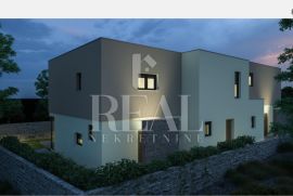 Vodice Dvoetažni stan 2S+DB 78,46m2 + terasa 15m2+ vrt 15M2, Vodice, Appartement