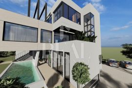 Medulin luksuzna Villa 320m2,POGLED NA MORE , panoramski lift, Medulin, Дом