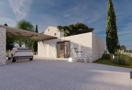 Kaštelir-Labinci, vila sa četiri spavaće sobe na parceli od 751 m2, Kaštelir-Labinci, Maison