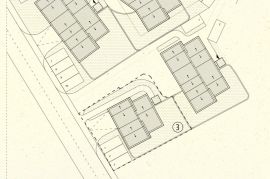 ZADAR, DIKLO - Zemljište s građevinskom dozvolom i projektom za zgrade, Zadar, Γη