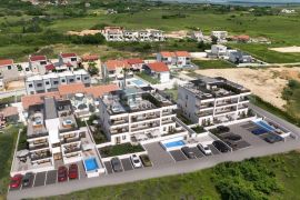 PRODAJA apartman Privlaka 66,04 m2, prodaja, 120m od mora, vrt, Privlaka, Appartment