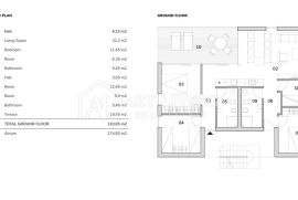 ISTRA, NOVIGRAD - OKOLICA - Luksuzan trosoban stan na TOP lokaciji, samo 300 m od mora, Novigrad, Διαμέρισμα