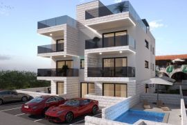 PRODAJA apartman Privlaka 82,55 m2, prodaja, 120m od mora, parking, Privlaka, شقة