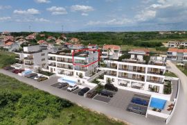 PRODAJA apartman Privlaka 103,78 m2, prodaja, 120m od mora, parking, Privlaka, Apartamento