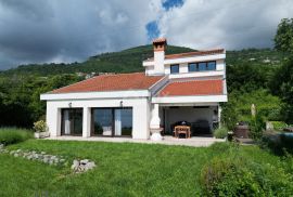 IČIĆI, POLJANE- villa 250m2 s pogledom na more i bazenom + uređena okućnica 1100m2, Opatija - Okolica, House