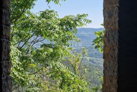 ISTRA, OPRTALJ - Kamena starina s panoramskim pogledom na zelenilo, Oprtalj, House