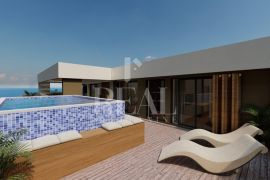 Penthouse 3S+DB 255,85m2 sa velikom terasom i privatnim bazenom, Primošten, Appartamento