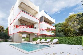 ZADAR, MASLENICA - Vrhunski penthouse sa spektakularnim pogledom na more! 200 metara od mora! Novogradnja! S6, Jasenice, Appartment