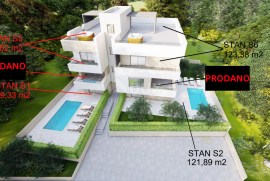 ZADAR, MASLENICA - Vrhunski penthouse sa spektakularnim pogledom na more! 200 metara od mora! Novogradnja! S6, Jasenice, Appartment