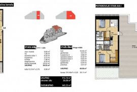 Makarska rivijera, BAŠKA VODA, novogradnja, trosoban stan,  149,23m2,  A4 - I, Makarska, Stan