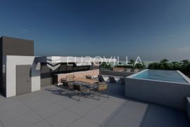 Zadar, Zaton, NOVOGRADNJA, luksuzan trosoban penthouse s krovnom terasom NKP 141,75 m2, Nin, Stan