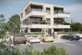 Istra, Banjole, NOVOGRADNJA - trosobni stan S2 s vrtom 70.75 m2 NKP 84.17 m2, Medulin, Appartement