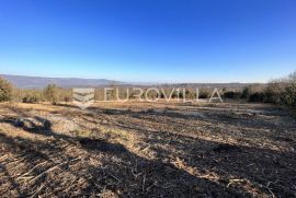 Istra, Rakalj - prekrasna građevinska parcela 877 m2 s pogledom na more, Marčana, Terreno