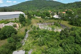 MATULJI, JURDANI, RUPA- građevinsko zemljište 9000m2 s GRAĐ. DOZVOLOM za halu i poslovno stambenu zgradu, Matulji, Land