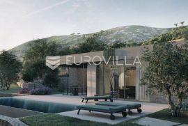 Otok Hvar, Jelsa, atraktivno građevinsko zemljište 1110,50 m2 s idejnim projektom, Jelsa, Terra