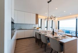 OPATIJA, CENTAR - stan 139m2 u novogradnji s vrtom, bazenom, garažom, pogled na more, centar Opatije, Opatija, Kвартира