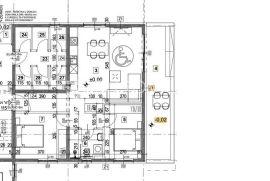 Istra, Vabriga, dvosoban stan A u prizemlju s terasom NKP 91,67m2 NOVOGRADNJA, Tar-Vabriga, Apartamento