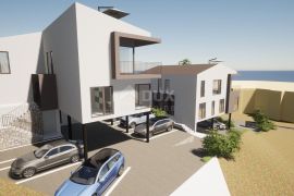 OPATIJA, PAVLOVAC - stan u novogradnji blizu Opatije 152m2 s pogledom na more i krovnom terasom, Matulji, شقة