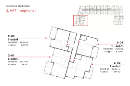 ISTRA, UMAG - Vrhunski 2S+DB s balkonom u novogradnji, Umag, Kвартира