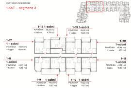 ISTRA, UMAG - Vrhunski 1S+DB s balkonom u novogradnji, Umag, Flat