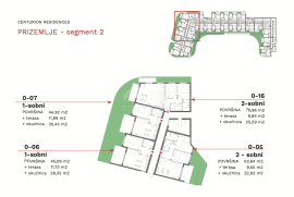 ISTRA, UMAG - Vrhunski 1S+DB s okućnicom u novogradnji, Umag, Wohnung