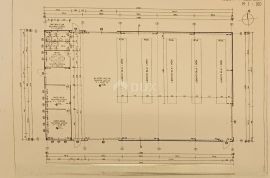 PERMANI, JURDANI-građevinsko zemljište 2000m2 s građ. dozvolom za halu od 600m2 (namjena: trgovačka, zanatska, industrijska), Matulji, Γη