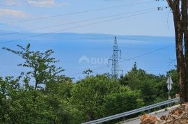 OPATIJA, BREGI - građevinski teren 1945m2 s pogledom na more za poslovno- stambenu ili stambenu zgradu – stanove / obiteljsku kuću / villu / kuću za iznajmljivanje - odmor s bazenom, Matulji, Arazi